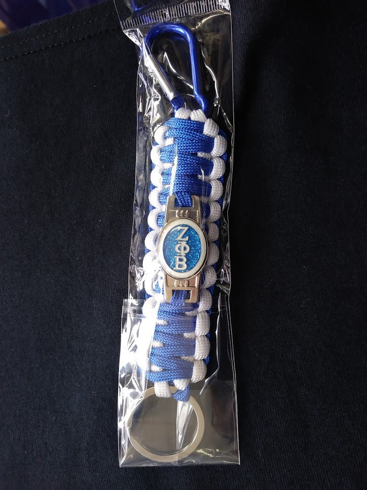 Zeta Phi Beta Key Chain