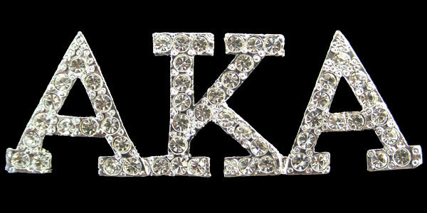 Swarovski Crystal Pin Silver