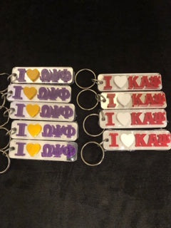 Mirrored Key Chains