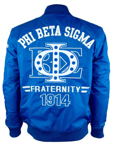 Phi Beta Sigma --- Bomber Jacket