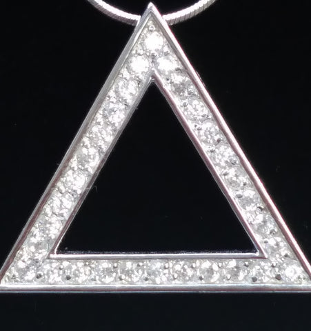 Sterling Silver Pyramid